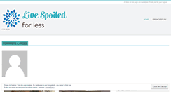 Desktop Screenshot of livespoiled.com