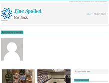 Tablet Screenshot of livespoiled.com